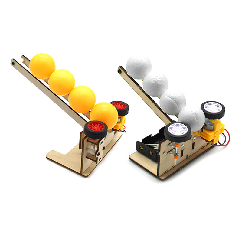 Science Toys Diy - Dispositivo de bola de lanzamiento automático