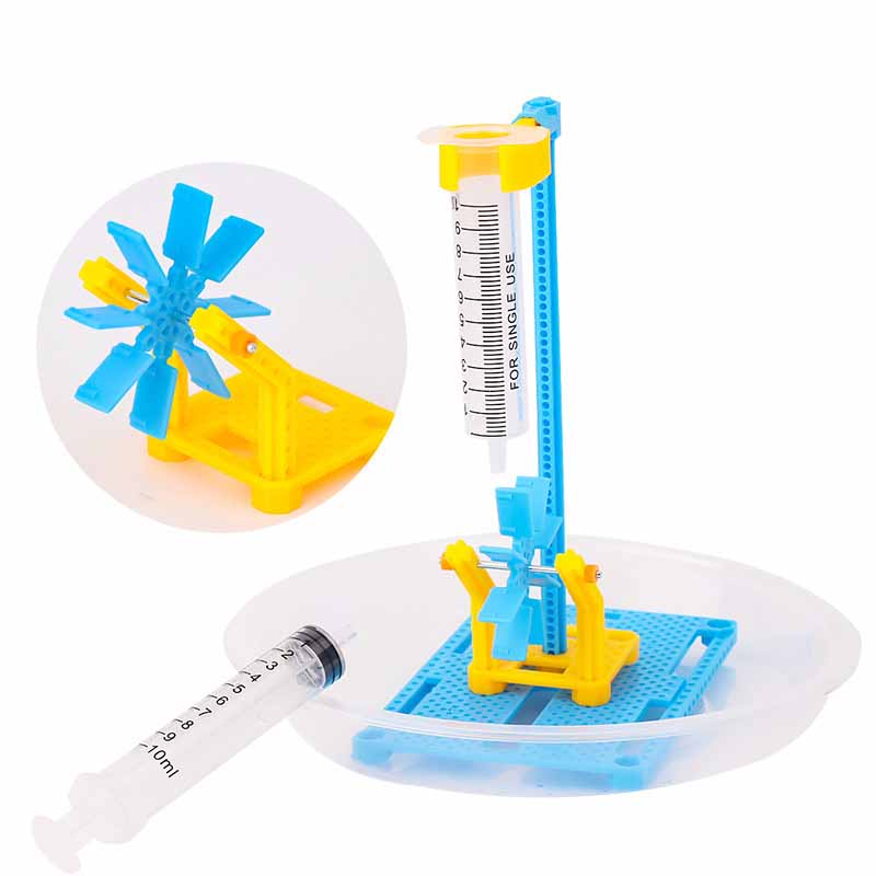 Science Toys Diy - Rueda de agua para niños, coche
