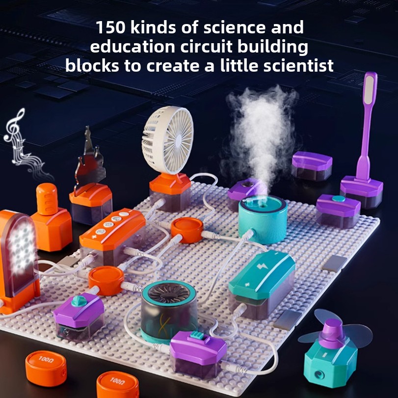 Experimento de circuito, bloqu - Science Toys Diy reseña y precio
