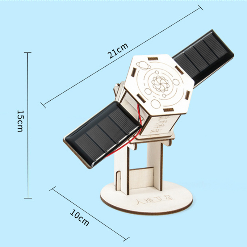 Kit de ensamblaje de satélite  - Science Toys Diy reseña y precio