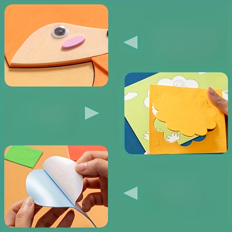 Pegatinas 3D para Niños, 10 Ho - Science Toys Diy reseña y precio