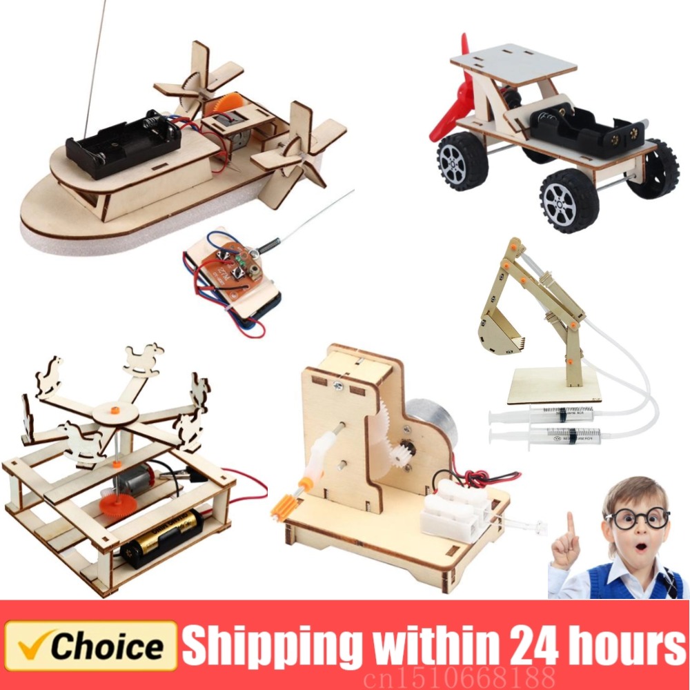 Modelo de barco de madera para - Science Toys Diy reseña y precio