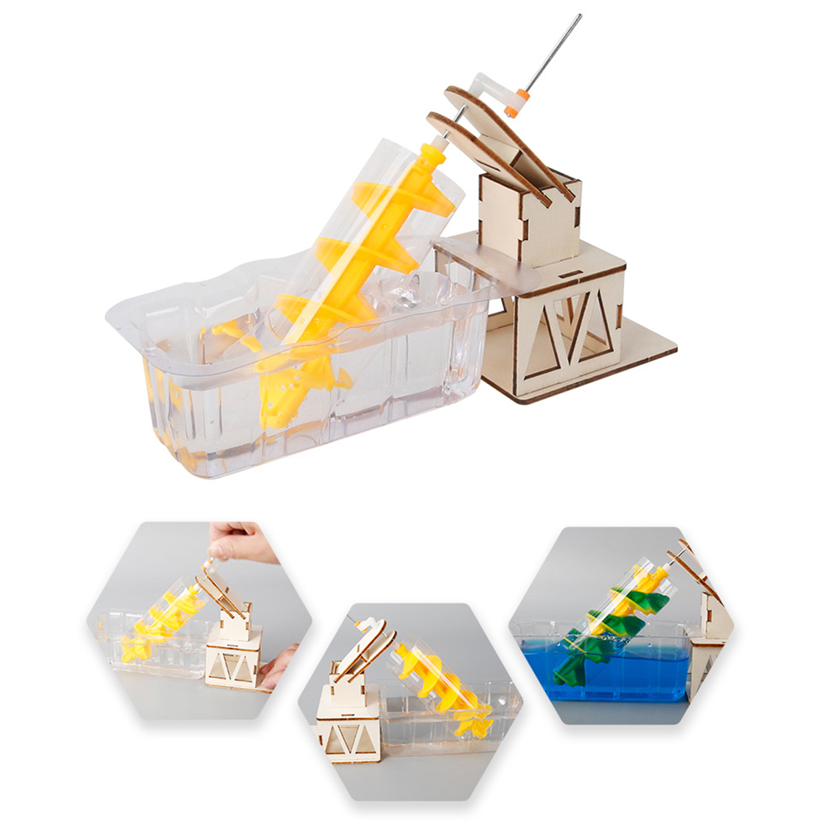 Experimento científico, rueda  - Science Toys Diy reseña y precio